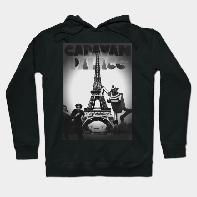 Caravan Palace - Running From The Robot Hoodie by Backwoods Design Co